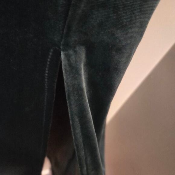 ALEXA B Nites Women's Forest Green Velvet Cocktail Formal Bridesmaid Dress. S 12 - Picture 4 of 7